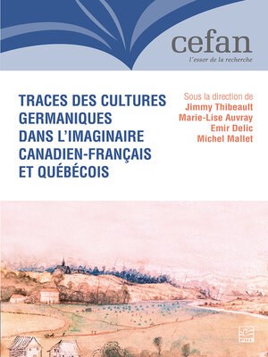cover image of Traces des cultures germaniques dans l'imaginaire canadien-français et québécois